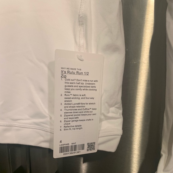 Lululemon Rulu Run Half-Zip Longsleeve NWT - Picture 13 of 14